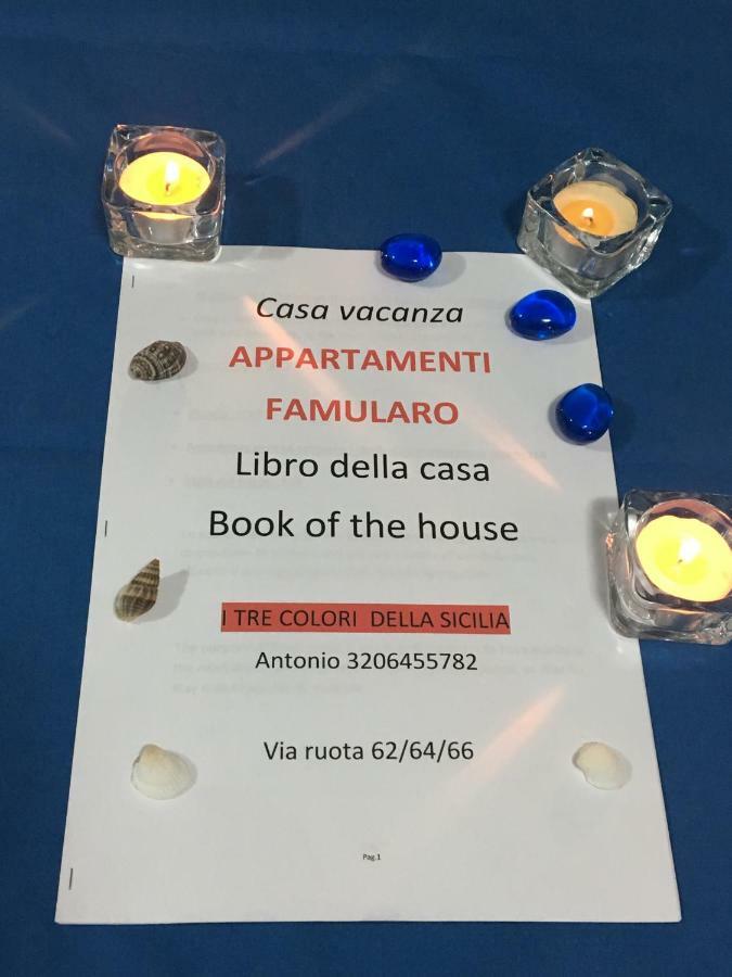 圣斯特凡诺迪卡马斯特拉I Tre Colori Della Sicilia公寓 外观 照片
